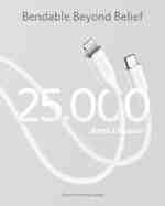 Deximpo-ANker-Bangladesh-Anker-PowerLine-Soft-USB-C-to-Lightning-Cable-3ft---White