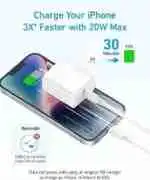 Anker 20W USB C Fast Wall Charger Block - Image 2