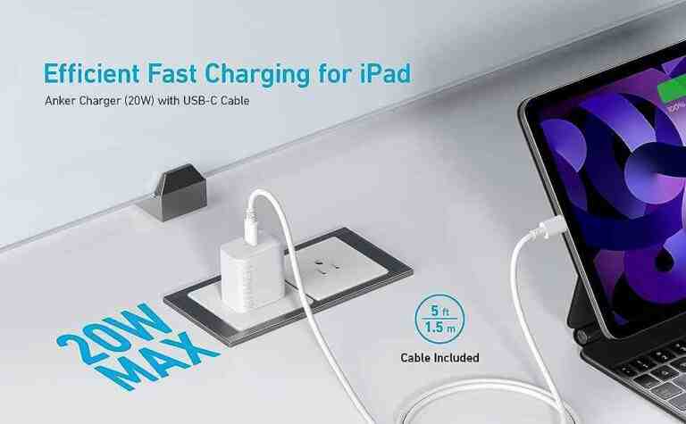 Anker 20W USB C Fast Wall Charger Block for iPhone All Series