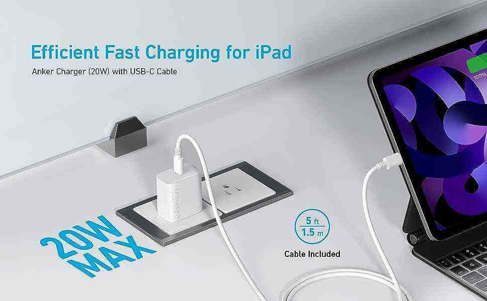 Anker 20W USB C Fast Wall Charger Block for iPhone All Series 6 _ Deximpo International Limited