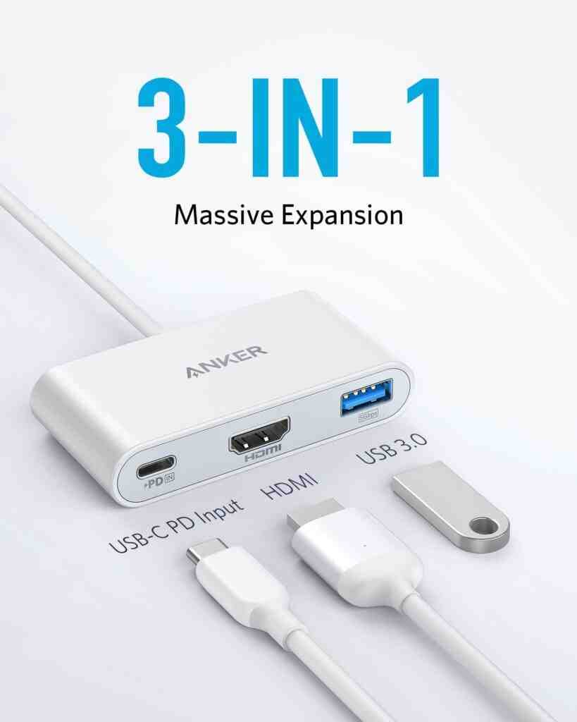 Anker PowerExpand 3 in 1 USB C PD Hub 4deximpo_anker_bangladesh_Acefast_bangladesh