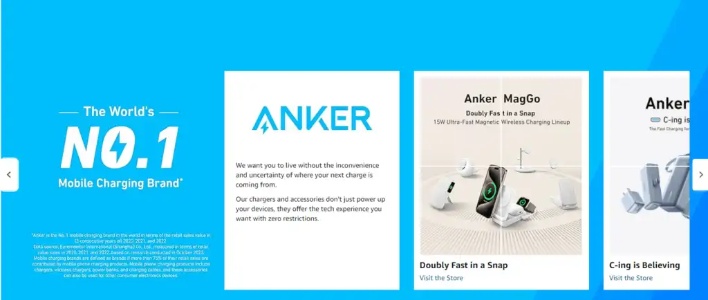 Deximpo International Limited as the official distributor of Anker products in Bangladesh.
