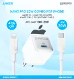Anker Nano Pro 20w Combo For IPhone