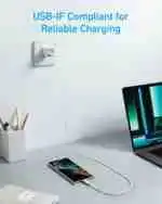 Anker 322 USB-C to USB-C Cable 3ft - Image 2