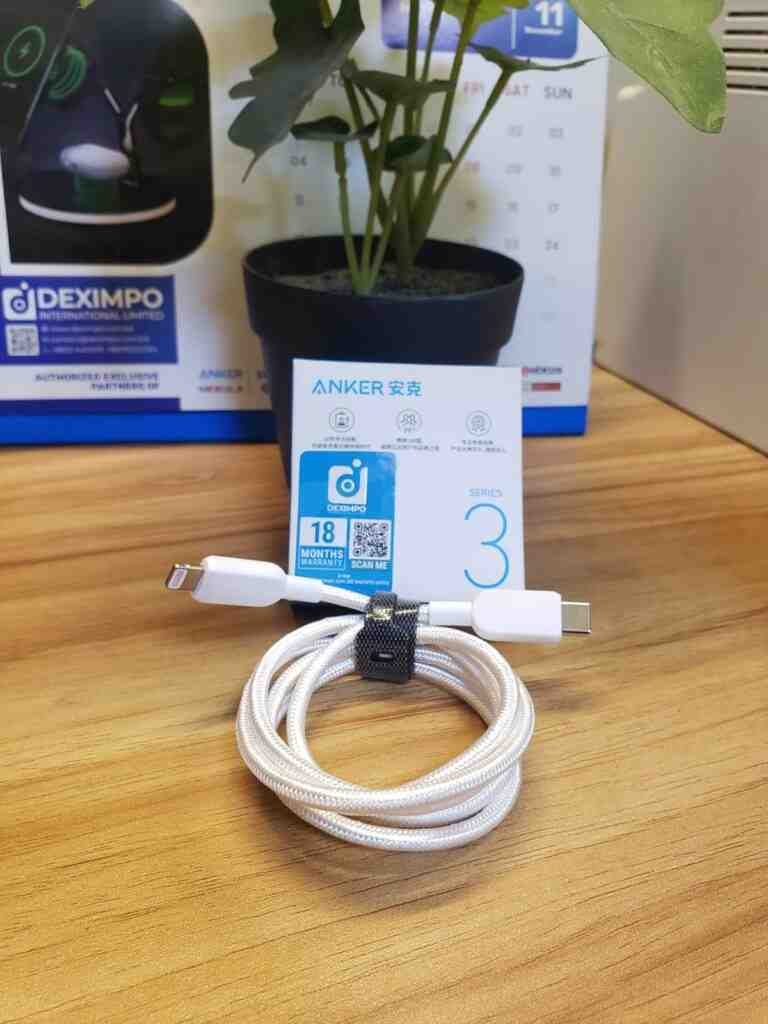 Anker 310 USB-C to Lightning Cable (3ft) Braided