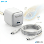 Anker Zolo 35W PD PPS GAN Combo Cable + Charger ( For iPhone/Samsung/Pixel )
