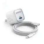 Anker Zolo 20W IQ & PD Fast Charger Combo for iPhone 14 Series & Below