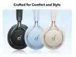 Soundcore by Anker Space One Adaptive Active Noise Cancelling Headphones - Image 3