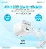 Anker Zolo 30W PD+IQ Apple Lightning Combo