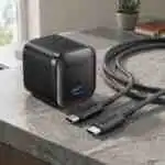 Anker Nano Charger 45W Allrounder Combo 3ft Braided Cable For (iPhone, Samsung, Pixel) - Image 2