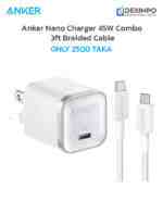 Anker Nano Charger 45W Combo 3ft Braided Cable