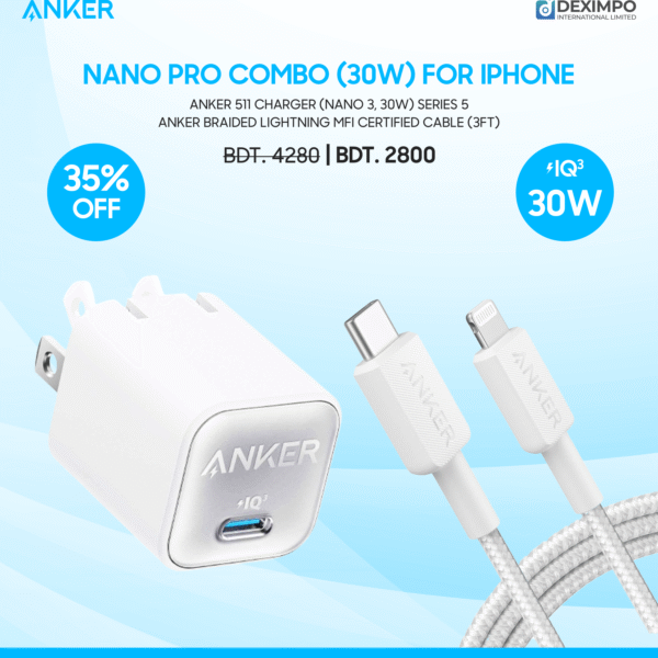 Anker Nano Pro Combo (30w) - Combo Braided