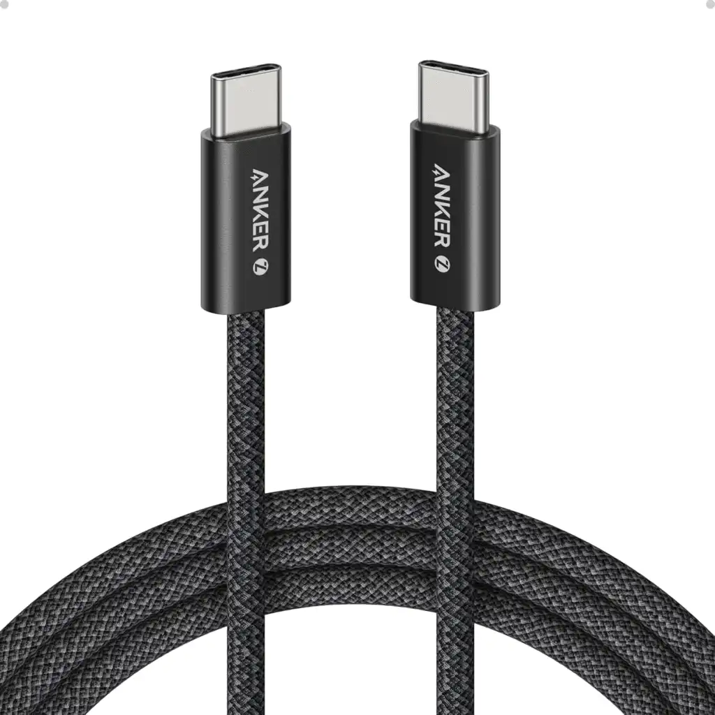 Anker Zolo USB C to USB C 240W Cable Blackdeximpo_anker_bangladesh_Acefast_bangladesh