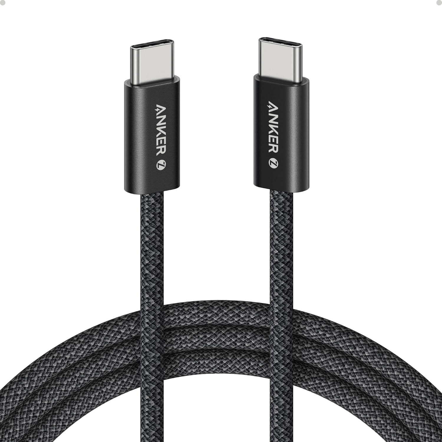 Anker Zolo USB C to USB C 240W Cable_Black Anker Zolo USB C to USB C 240W Cable Blackdeximpo_anker_bangladesh_Acefast_bangladesh