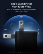 Anker Nano Charger (45W, Smart Display, 180° Foldable) - Image 2