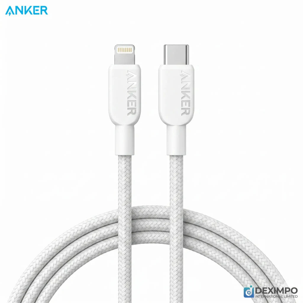 Anker Braided USB C to Lightning Cabledeximpo_anker_bangladesh_Acefast_bangladesh