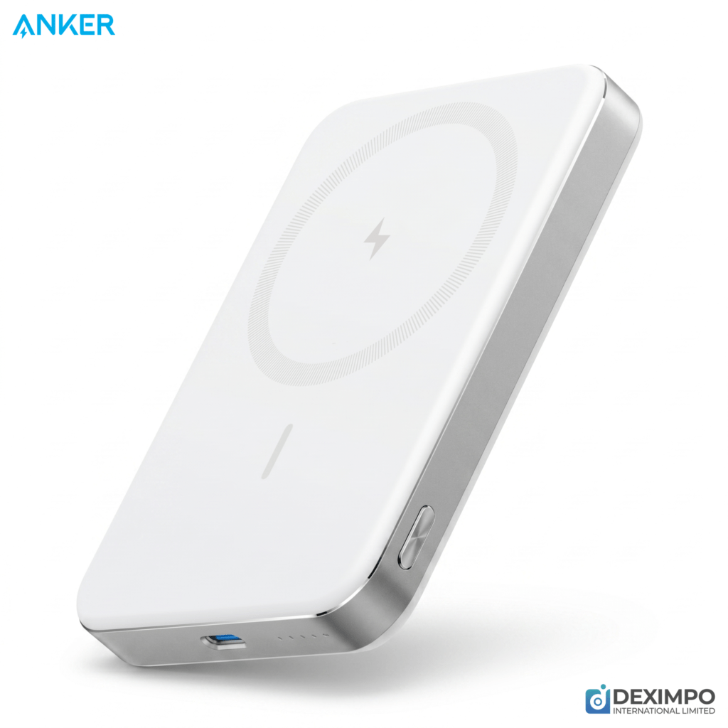 Anker MagGo Power Bank 10K Slim White 2deximpo_anker_bangladesh_Acefast_bangladesh