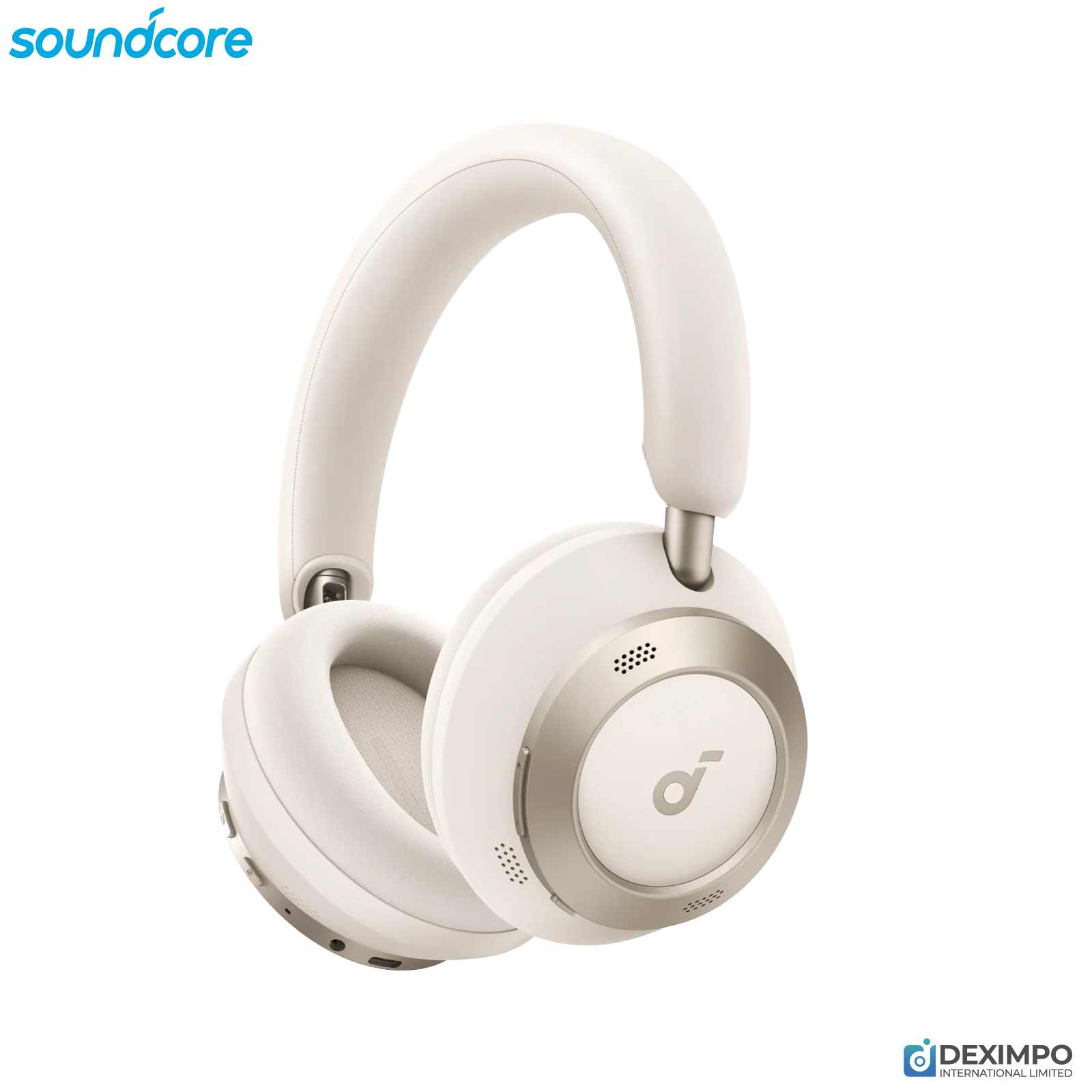 Soundcore Space One Pro_White Soundcore Space One Pro | Flexi Curve Over-Ear Headphone - Image 1