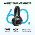 Soundcore Space One Pro | Flexi Curve Over-Ear Headphone - Image 5