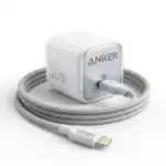 Anker Zolo 30W IQ & PD Charger with DexGen NEO Type-C to Lightning Cable Combo