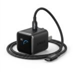 Anker Nano 45W Smart Display Foldable Charger with DexGen NEO Braided Type-C to Type-C Cable Combo