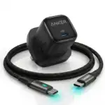 Anker 25W Compact PD & PPS Fast Charger with DexGen Prime USB-C to USB-C Data Cable Combo